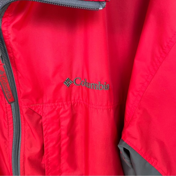 Columbia Red and Gray Windbreaker for Active Adventures - Picture 2 of 14